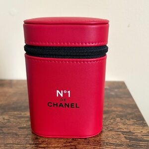 Chanel Red N°1 Cosmetic Pouch